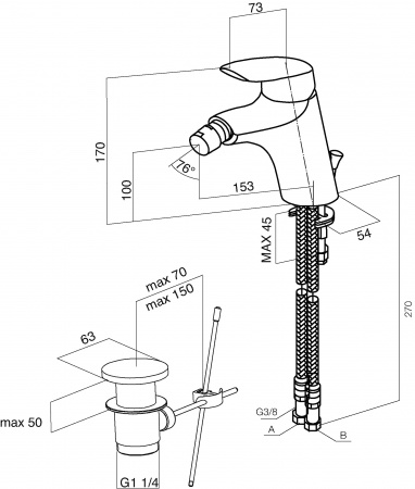  AM.PM Bliss L F5383132  