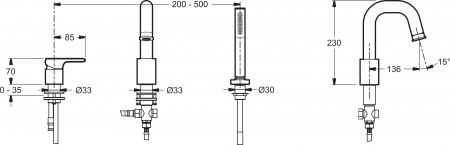  Jacob Delafon Singulier E10873-CP   
