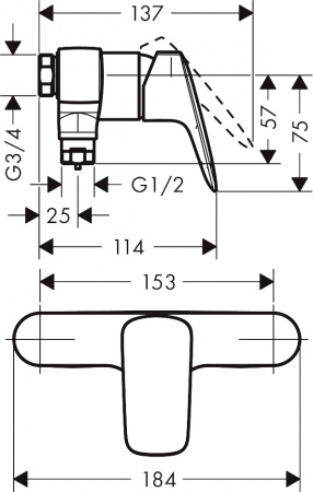  Hansgrohe Logis 71630000  