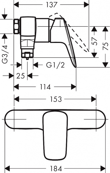  Hansgrohe Logis 71630000  