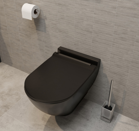 Комплект Унитаз подвесной STWORKI Rotenburg SWH52 безободковый +Инсталляция VitrA 800-2009 с белой кнопкой смыва Комплект Унитаз подвесной STWORKI Rotenburg SWH52 безободковый +Инсталляция VitrA 800-2009 с белой кнопкой смыва