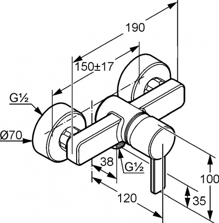  Kludi Zenta 388700575  
