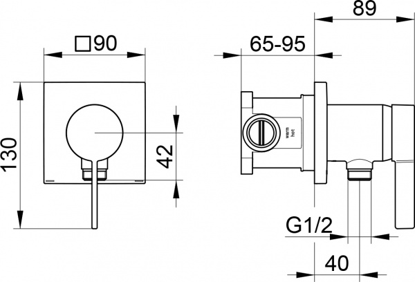  Keuco IXMO Solo 59552019522   ,  , 