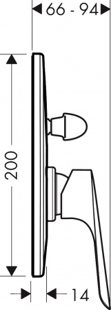  Hansgrohe Logis E 71408000   ,    