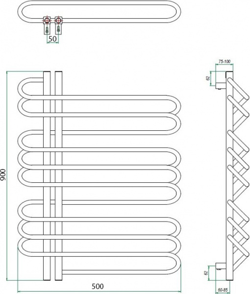   Grota Stelle 50x90 L