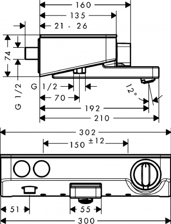  Hansgrohe Ecostat Select 13151400    