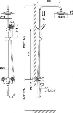 ������� ������ D&K Torhall Hessen DA1414741B09