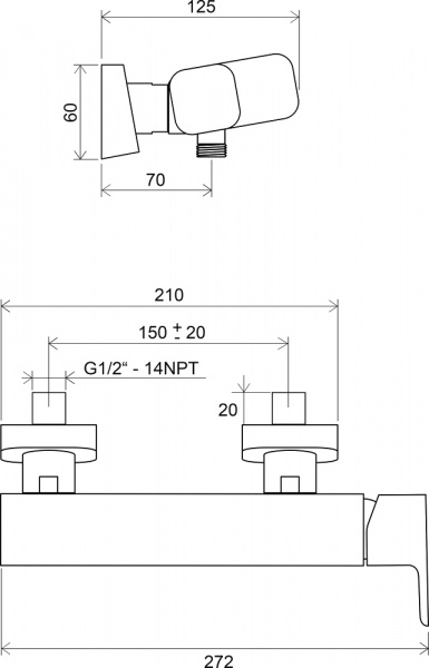  Ravak 10 TD 032.00/150  
