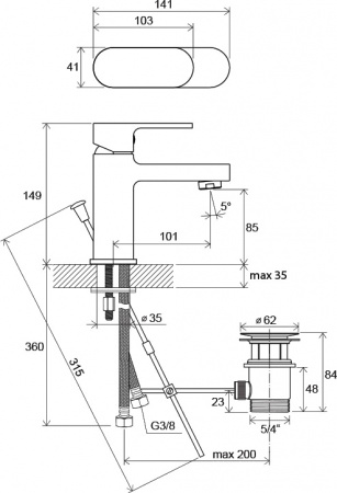  Ravak Chrome CR 011.00  