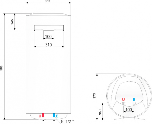 ��������������� Ariston BLU1 ECO ABS POWER SLIM 30 V