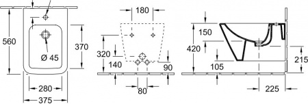   Villeroy & Boch Finion 446500R1 alpin, Ceramicplus