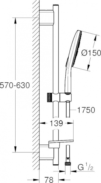   Grohe Rainshower SmartActive 26592000