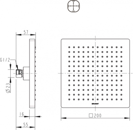   Bravat Built-in P7078C-RUS 