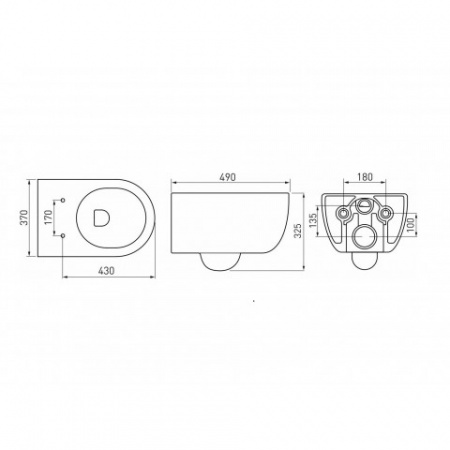 ����������� NOVUM525, ������ L3 ���� ������, ������ EGO Rimless, ������� Toma Slim SO  047213