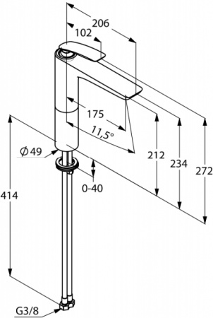  Kludi Balance 522968775  