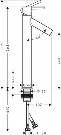  Axor Starck 10103340  ,  
