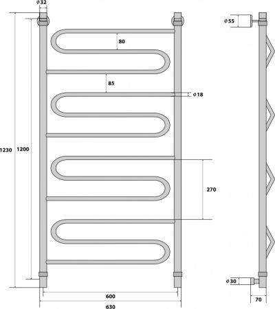   Energy Sonata 120x60