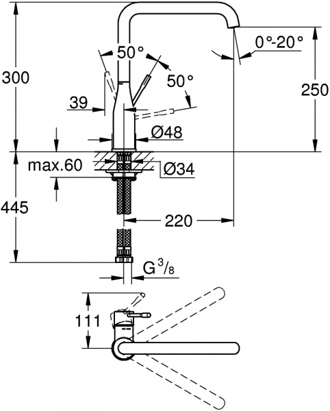  Grohe Essence New 30269GL0   