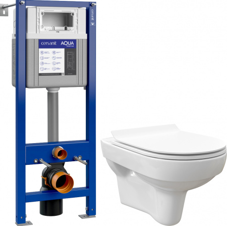     STWORKI  Clean On DPL EO slim 63429  +     Cersanit Aqua Smart M 40