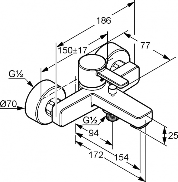 Kludi Zenta 386709175    