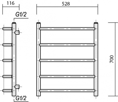   Domoterm  5 50x70, , L