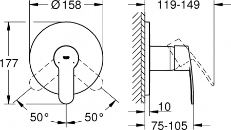  Grohe Eurostyle 24051002  