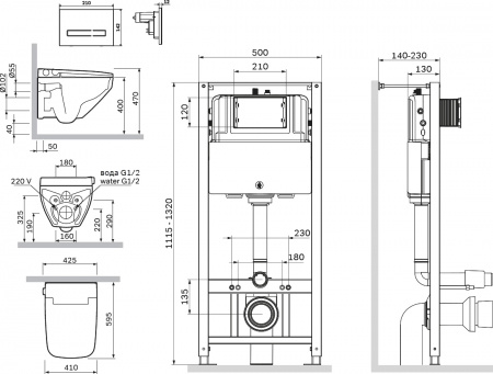 �������� AM.PM Inspire V2.0 IS47051.50A1700 � �������� ��������� + ���������� AM.PM �� 30 ���� �������� �� �����������