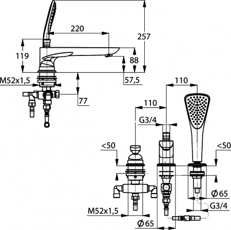  Kludi Balance 524470575   