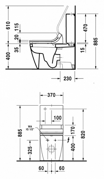 - Duravit Starck 2 212959