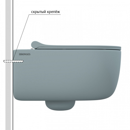 ������ BERGES ��������� EGO XL ������� ������� Rimless 54 ��, ������� EGO XL Slim SO ������� �������, ���������, ���������� 083229