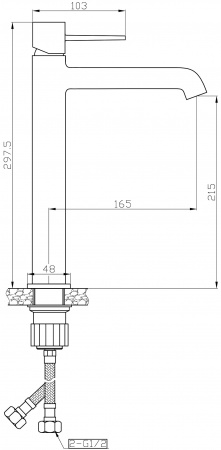  Orange Karl M05-121W  