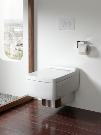 Унитаз подвесной Toto SG CW512YR с металлической декоративной панелью Унитаз подвесной Toto SG CW512YR с металлической декоративной панелью