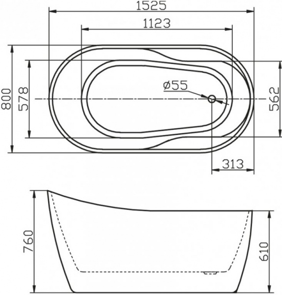   BelBagno BB301 150x80