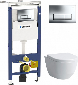       Geberit Duofix  458.125.21.1 4  1    + - Laufen Pro 8.9695.1.300.000.1