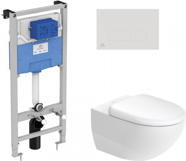 ��������  ������ ��������� Duravit Architec 45720900A1 + ������� ����������� ��� �������� Ideal Standard Prosys Frame 120 M R020467 + ������ ����� Ide