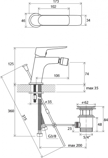  Ravak Classic CL 055.00  