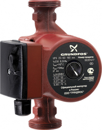 �������������� ����� Grundfos UPS 25-60 180