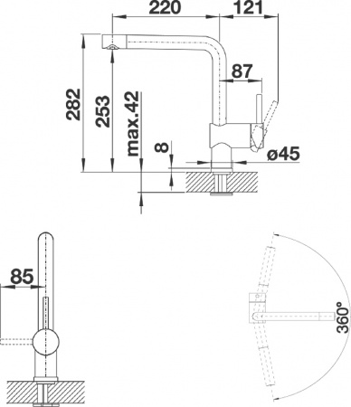  Blanco Linus Silgranit 516702   