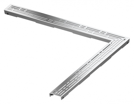 Решетка Tece TECEdrainline Basic 6 109 10 90х90 см угловая глянцевая Решетка Tece TECEdrainline Basic 6 109 10 90х90 см угловая глянцевая