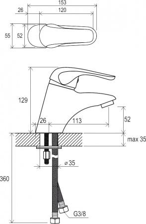  Ravak Rosa RS 012.00  