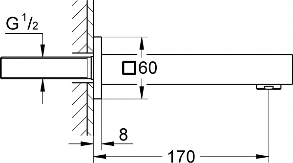  Grohe Eurocube 13303000  