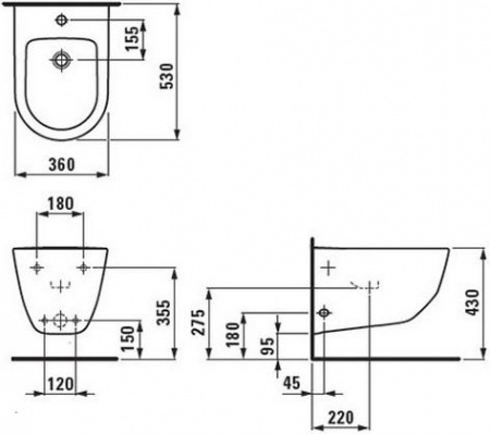   Laufen Pro 8.3095.2.000.302.1