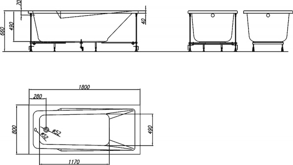   Kolpa San Armida 5028-01 180x80