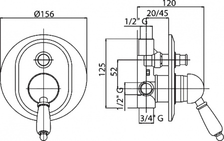  Cezares Elite VDIM-01-Bi   