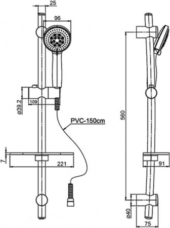 ������� �������� Paini Parallel + Monza 47KIT3 3 � 1