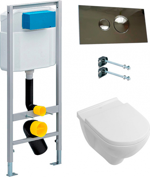 ��������  ������ ��������� Villeroy & Boch O'Novo 5660HRR1 alpin, ������������ + ������� ����������� ��� �������� Viega Eco plus 713386 ��������� + ��