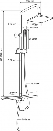 ������� ������ Aquanet Pragmatic AF430-70-S-C