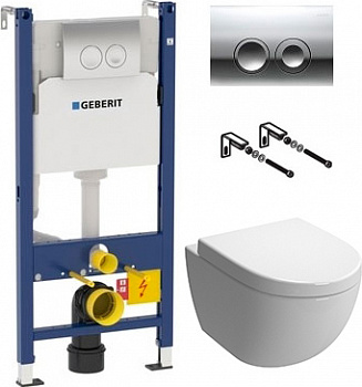 �������� Geberit Duofix Delta 458.124.21.1 3 � 1 � ������� ����� + ���� ��� ������� + ������-�������