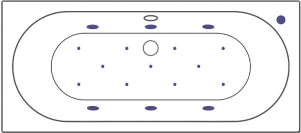   Excellent Oceana WAEX.OCE18.RELAX 180x80