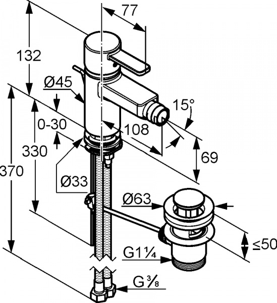  Kludi Zenta 385300575  